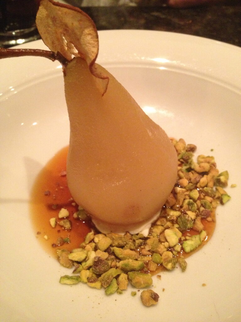 Poached Pear