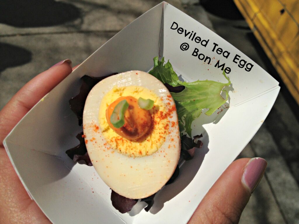 Deviled Tea Egg at Bon Me Truck