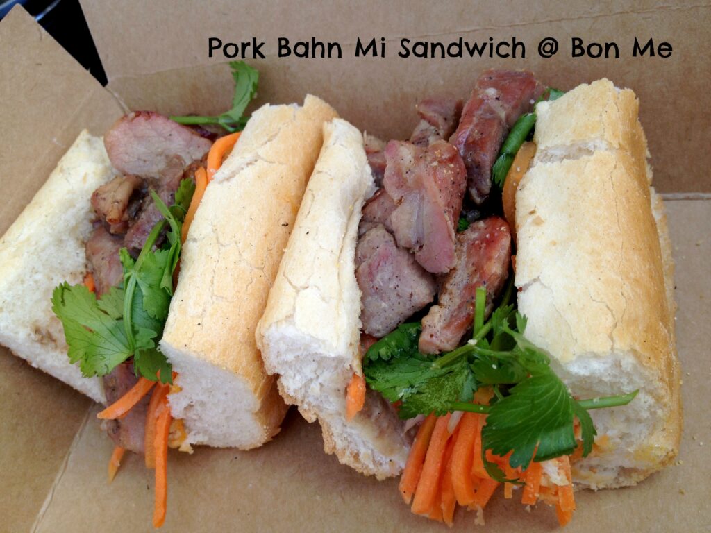 Bahn Mi Sandwich at Bon Me truck