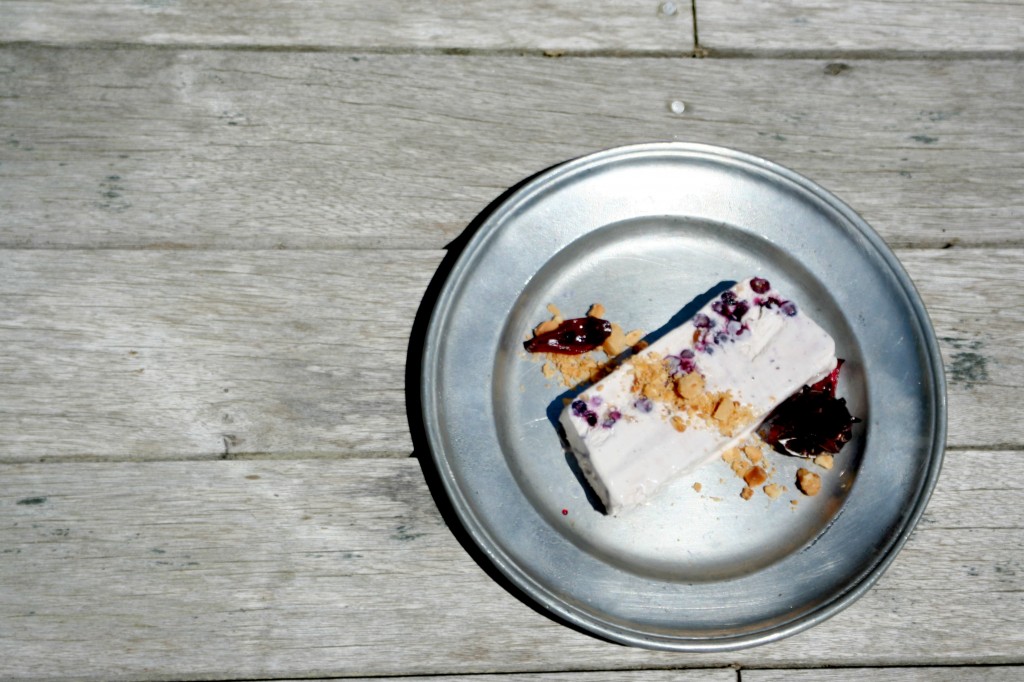 Hibiscus-Semifreddo
