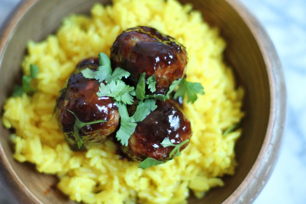 Cherry Chipotle Greek Lamb Meatballs recipe 01