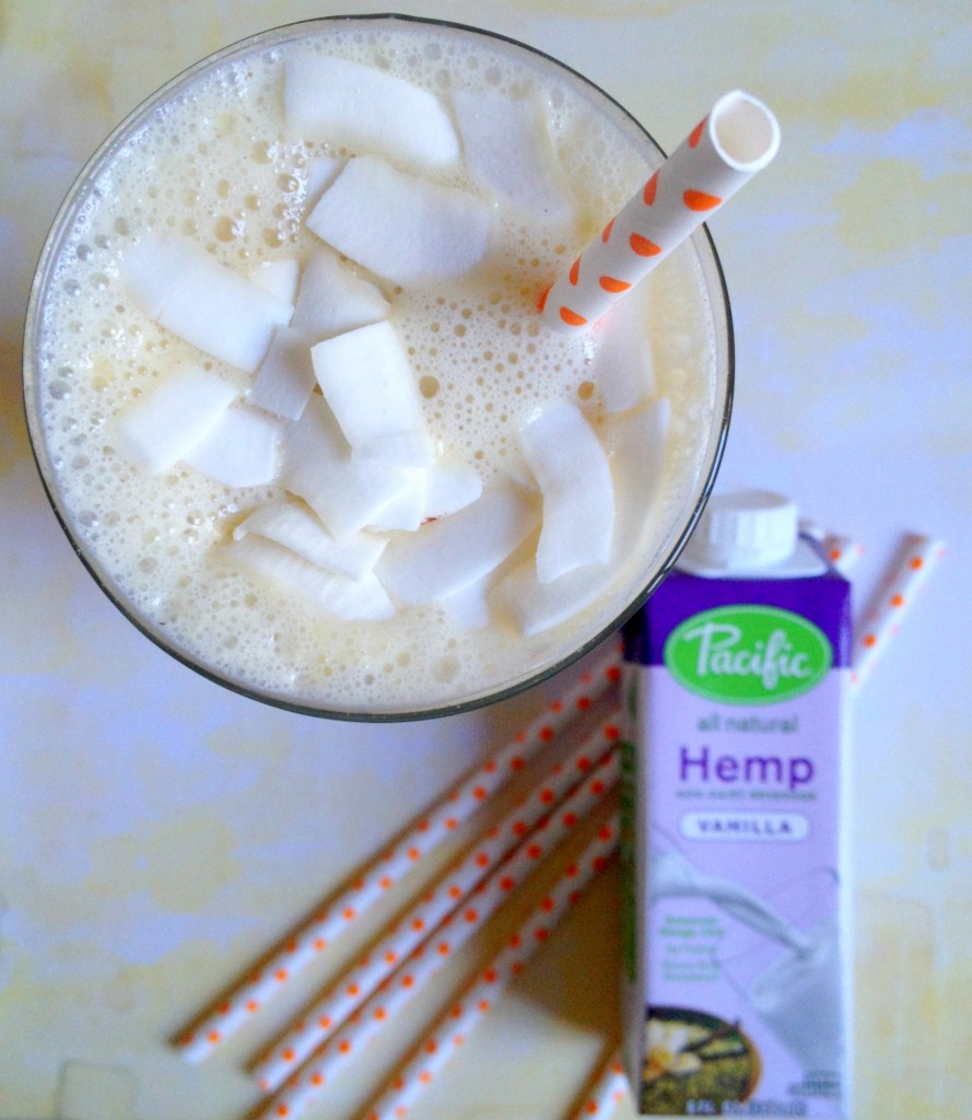 Pineapple Coconut Hemp Smoothie 01