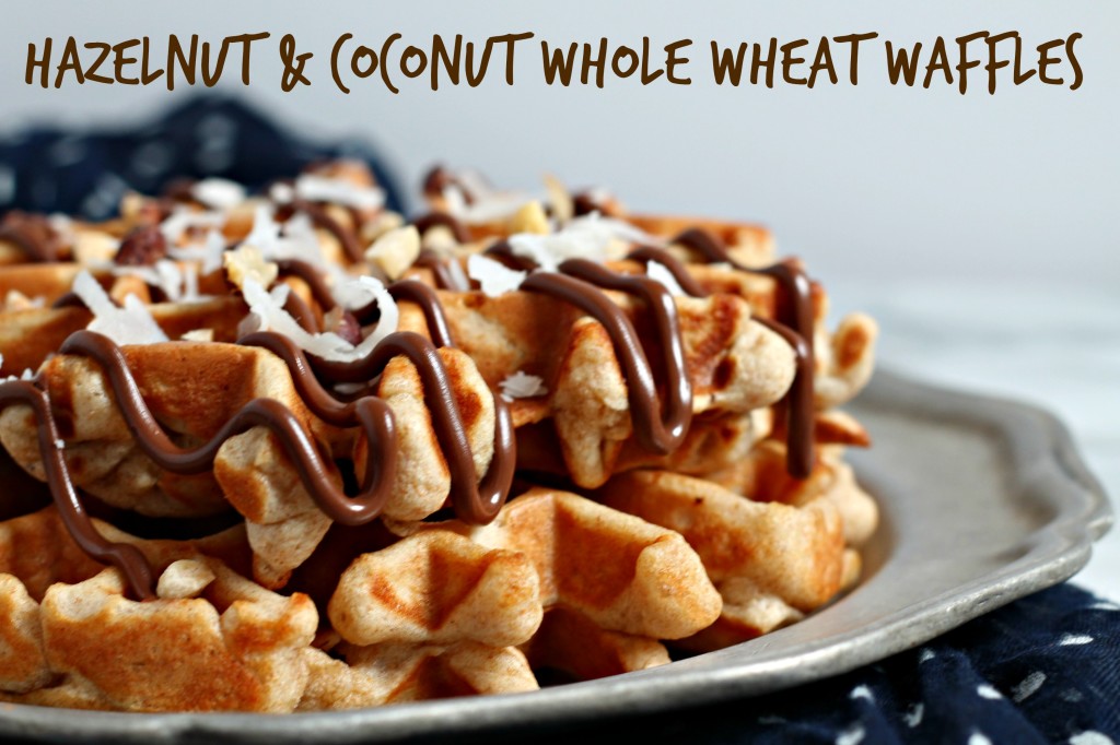 Hazelnut & Coconut Whole Wheat Waffles 2