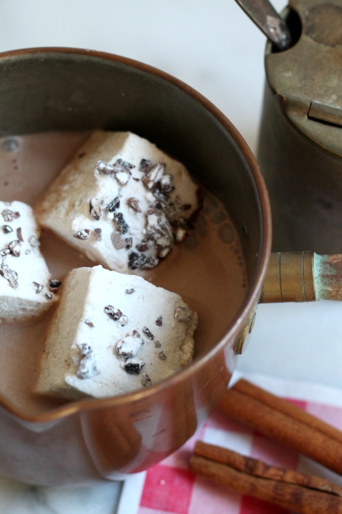 These marshmallows aren't only easy to make, but they make the perfect edible gift for the holidays! 