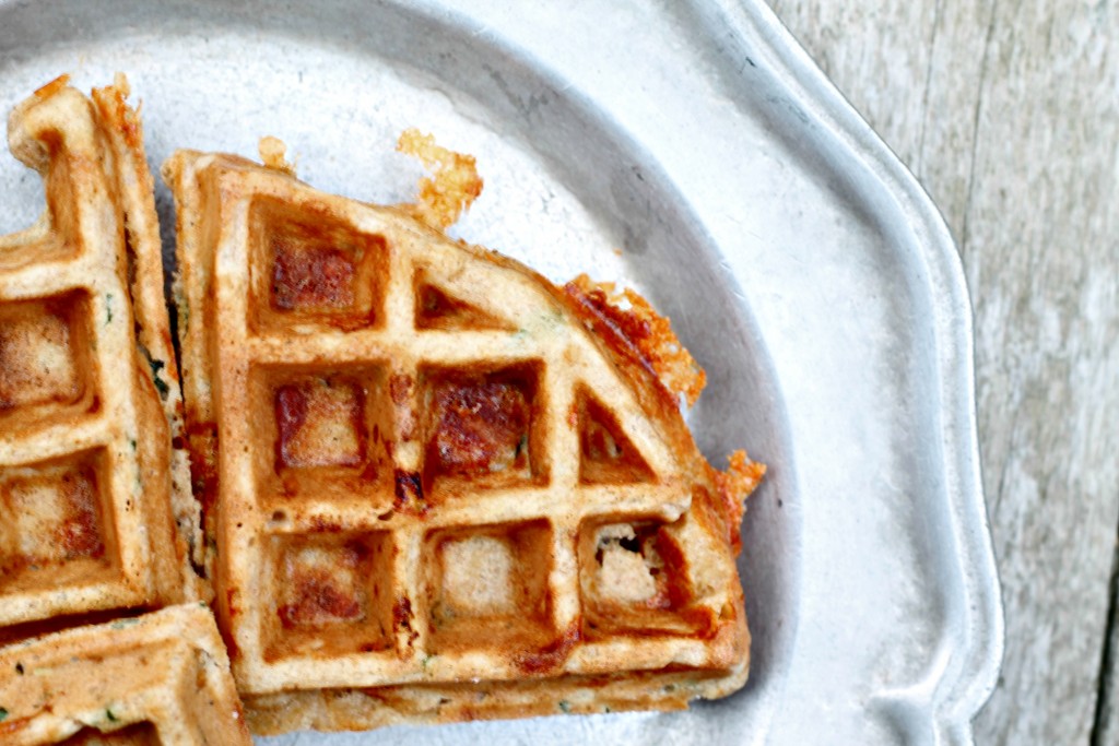 Savory Cheddar Sage Waffles 2