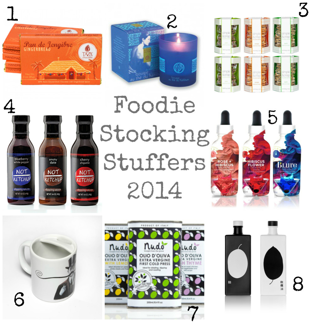 Wondering what to get the foodies in your life? Stuff their stockings with my 2014 top foodie stocking stuffer picks! 