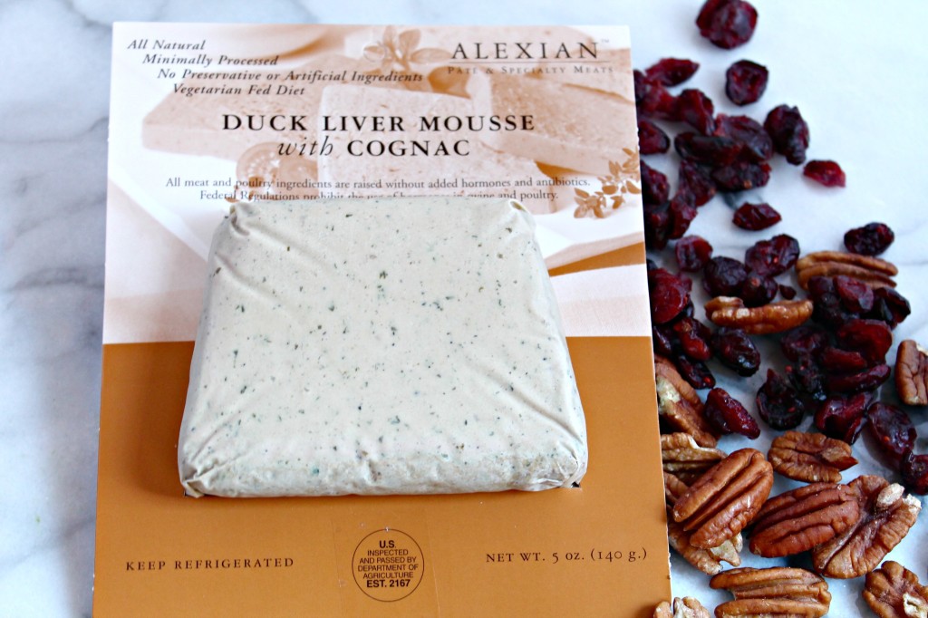 Whip up this Pecan & Cranberry Duck Mousse Spread for your holiday parties!
