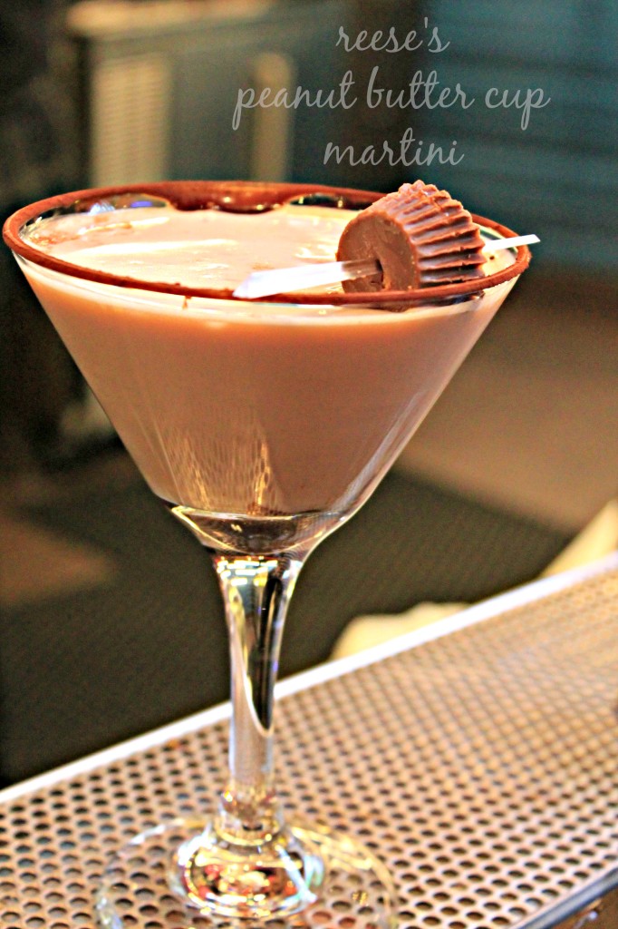 Peanut Butter Cup Martini at Hershey’s “The Chocolate Bar”