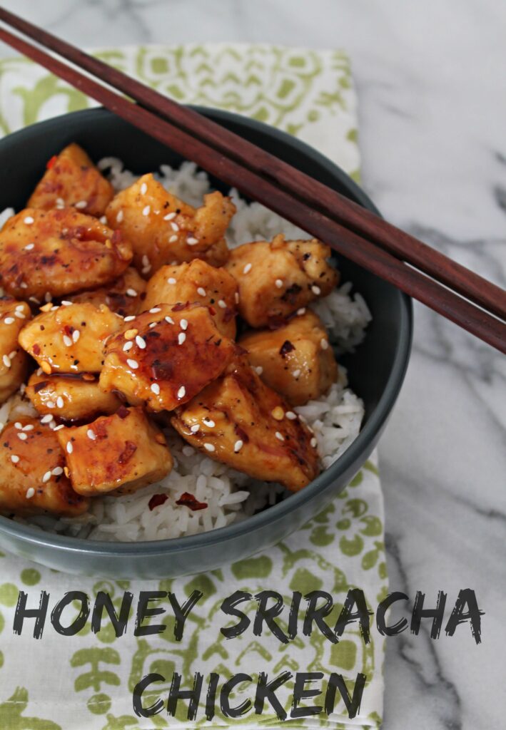Honey Sriracha Chicken Recipe - Cooking with Books