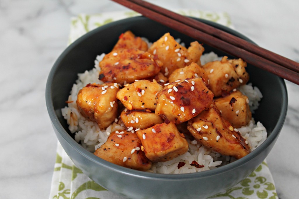 Honey Sriracha Chicken Recipe - Cooking with Books