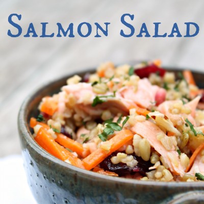 Whole Grain Salmon Salad 01