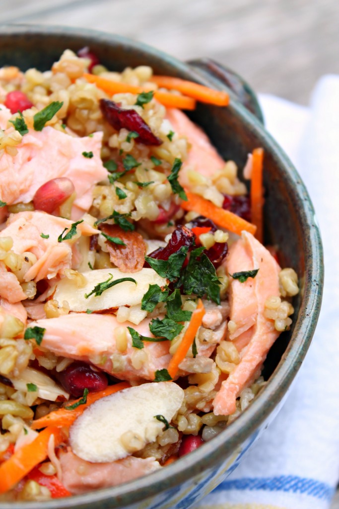 Whole Grain Salmon Salad 02