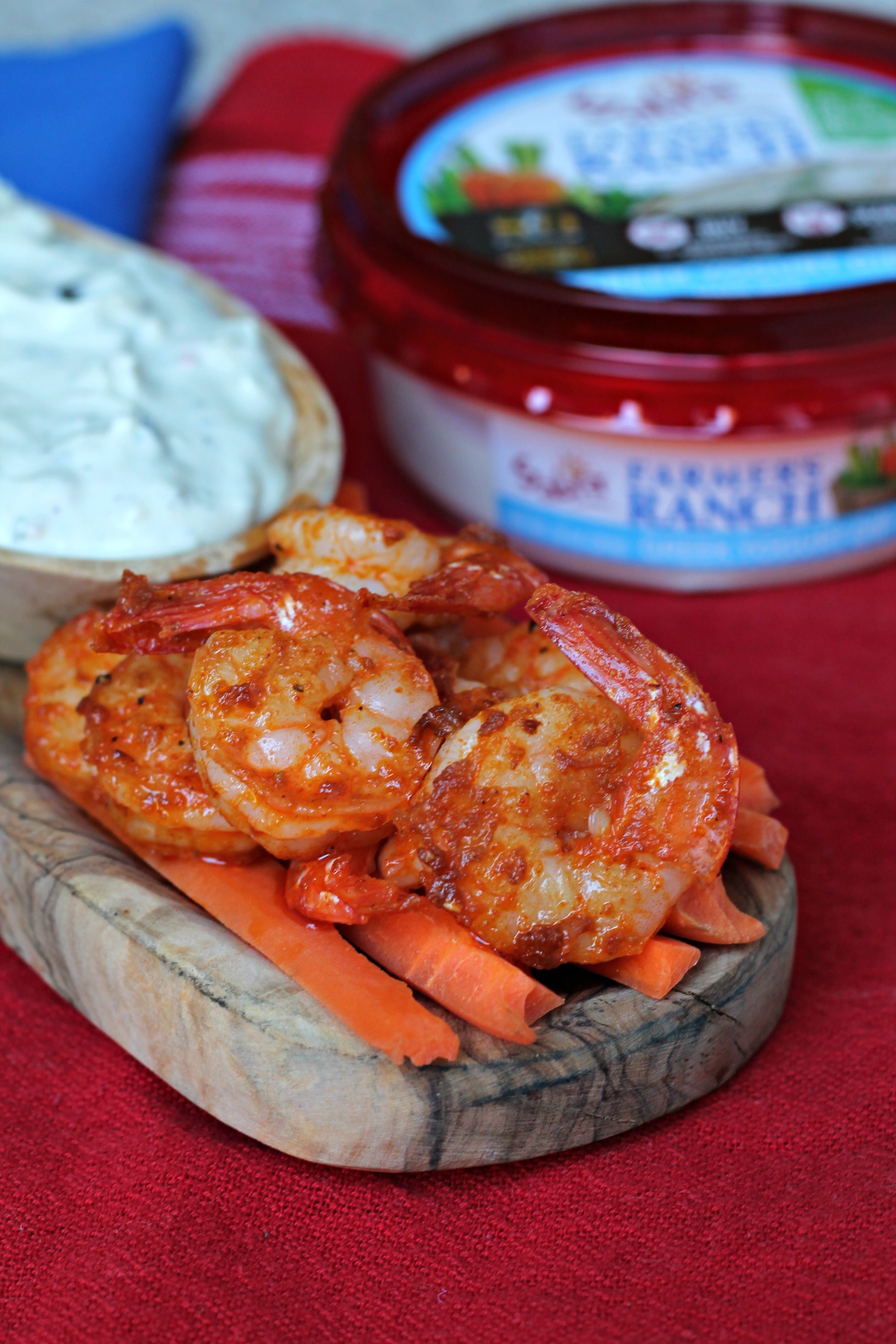 Healthy Buffalo Shrimp Dip