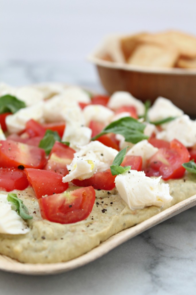 Caprese Hummus Dip 