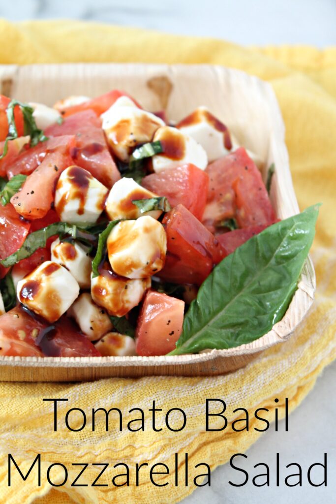 Tomato Basil Mozzarella Salad