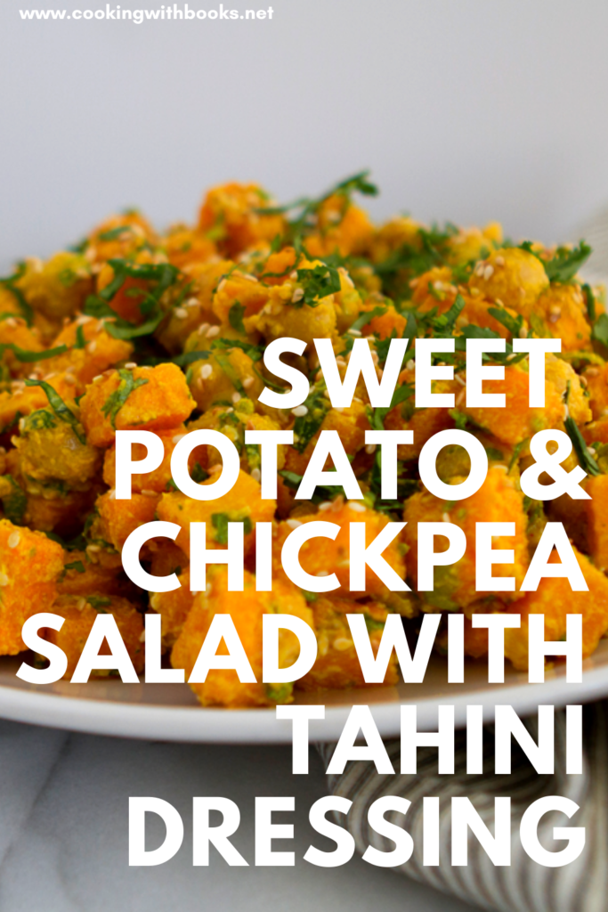 Sweet Potato & Chickpea Salad with Tahini Dressing