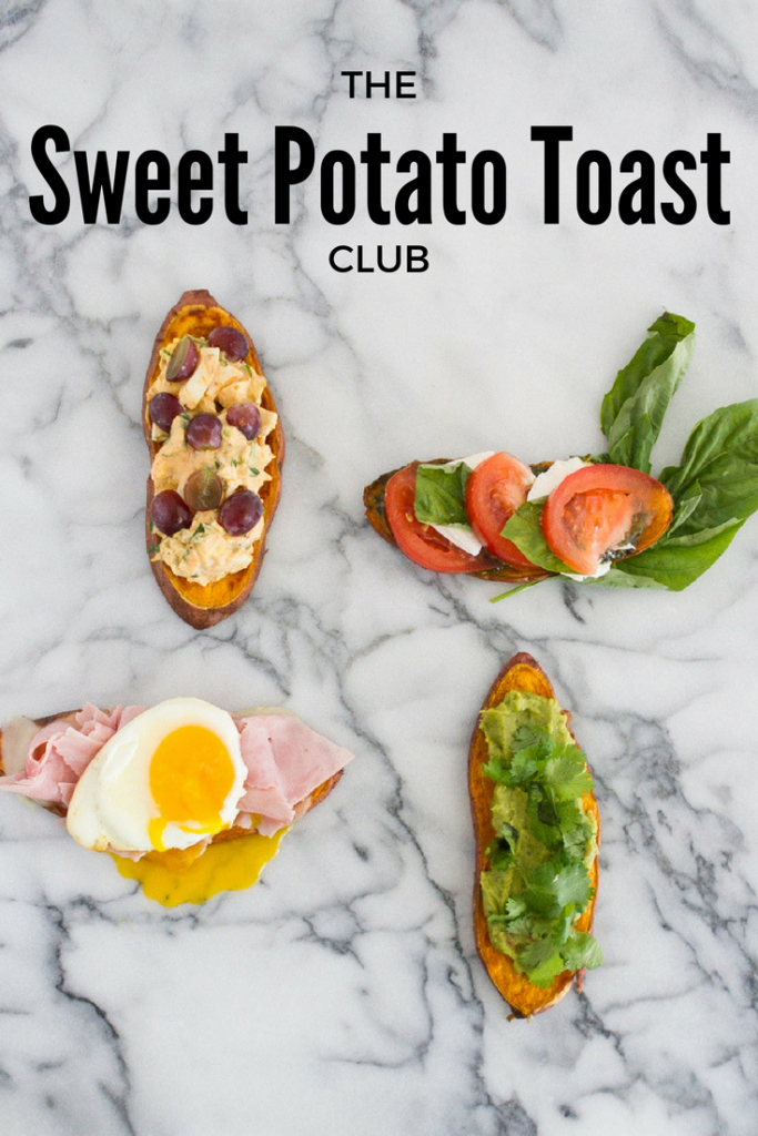 sweet potato toasts