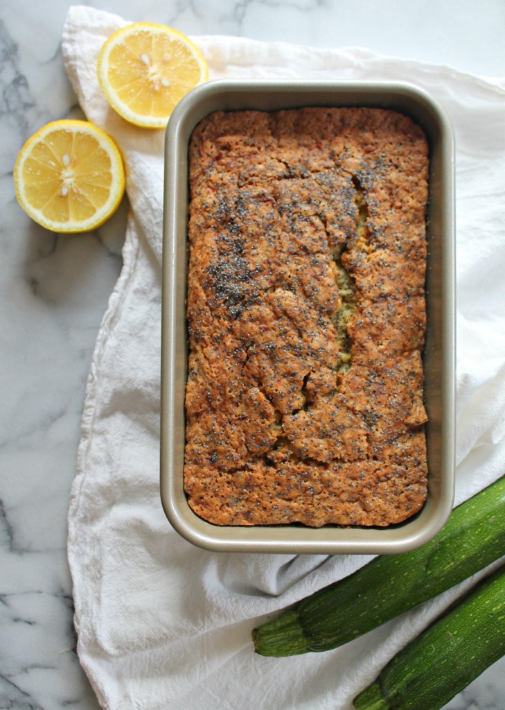 This recipe for Lemon Poppyseed Zucchini Bread is perfect for summer squash! 