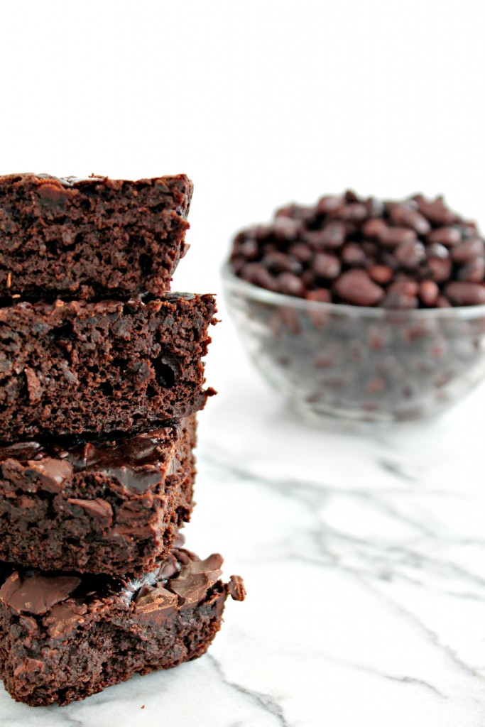 These fiber-packed Black Bean Fudge Brownies are just the chocolate treat you need! 