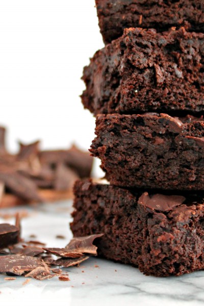 These fiber-packed Black Bean Fudge Brownies are just the chocolate treat you need!