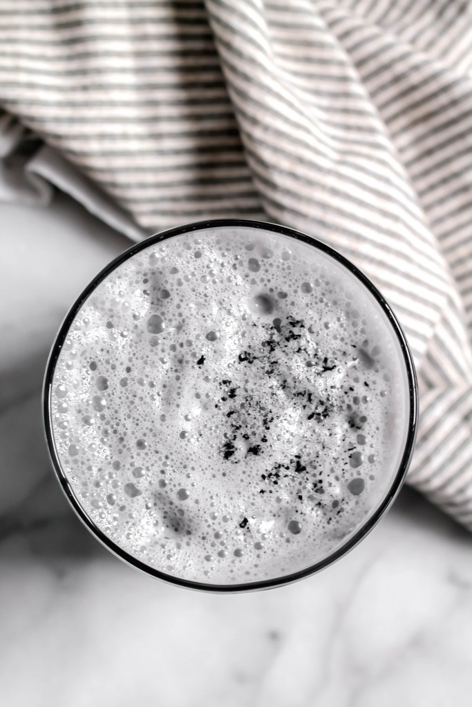 Activated Charcoal Latte