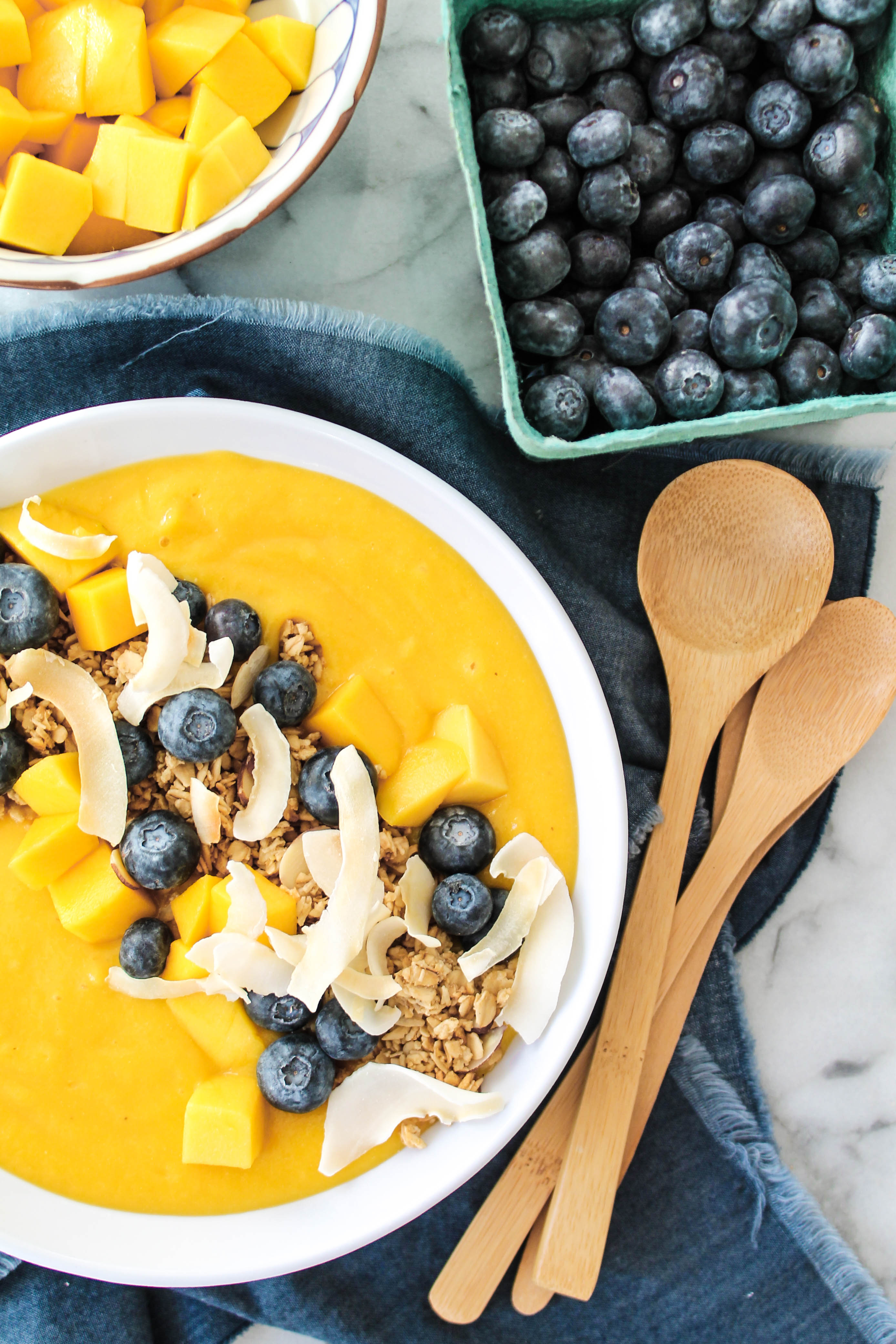 Mango Smoothie Bowl1 Cooking with Books