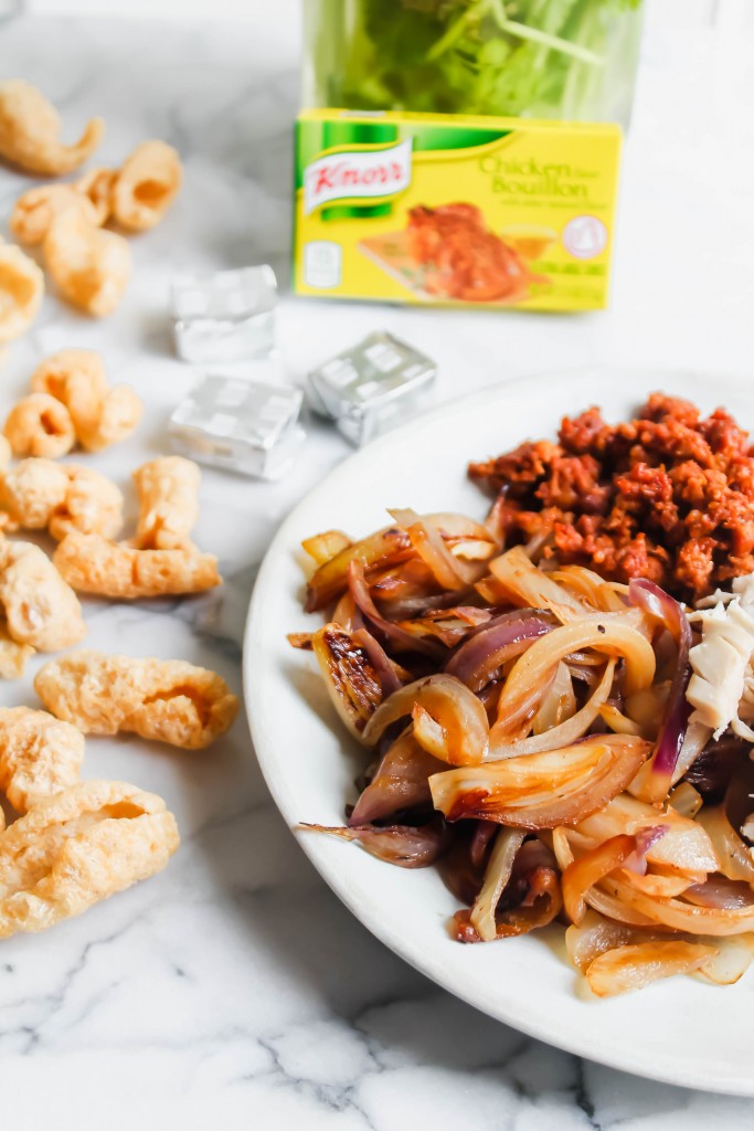 Caramelized Onion Chicken Mofongo-6