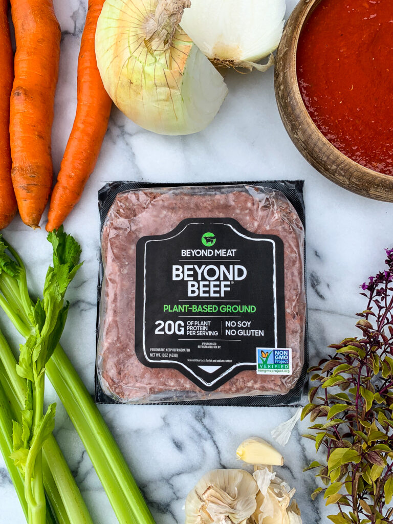 Beyond Meat Bolognese