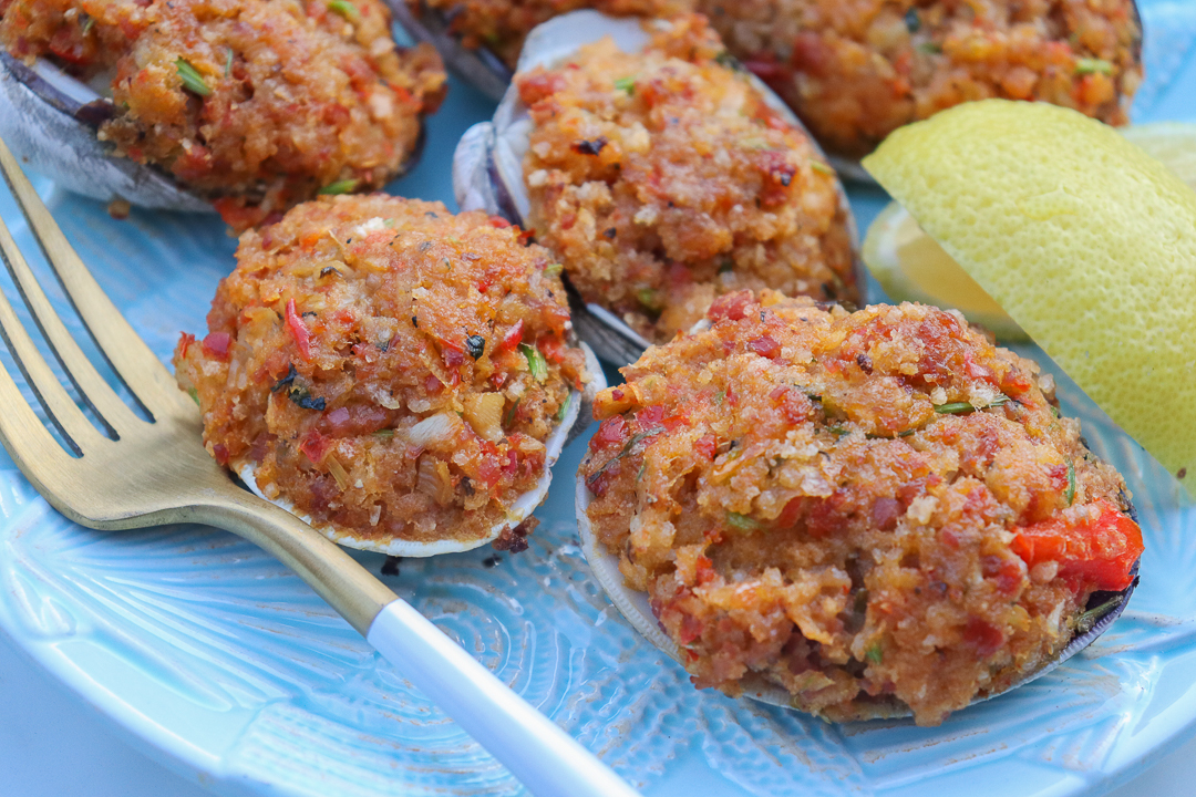 New England Stuffed Clams Recipe from