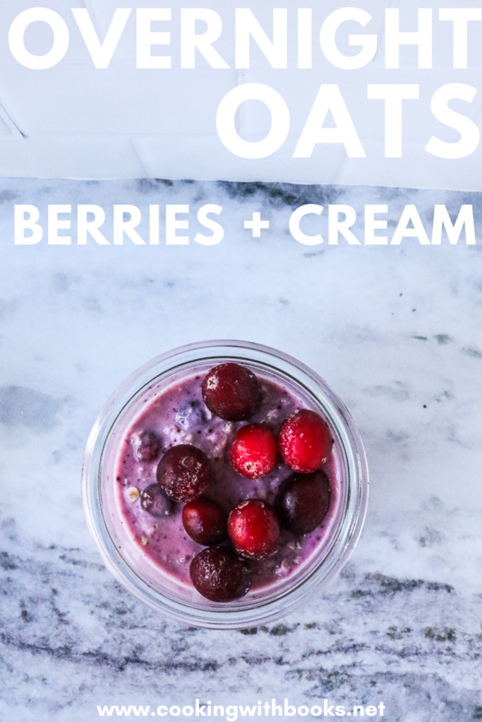 Berries and Cream Overnight Oats